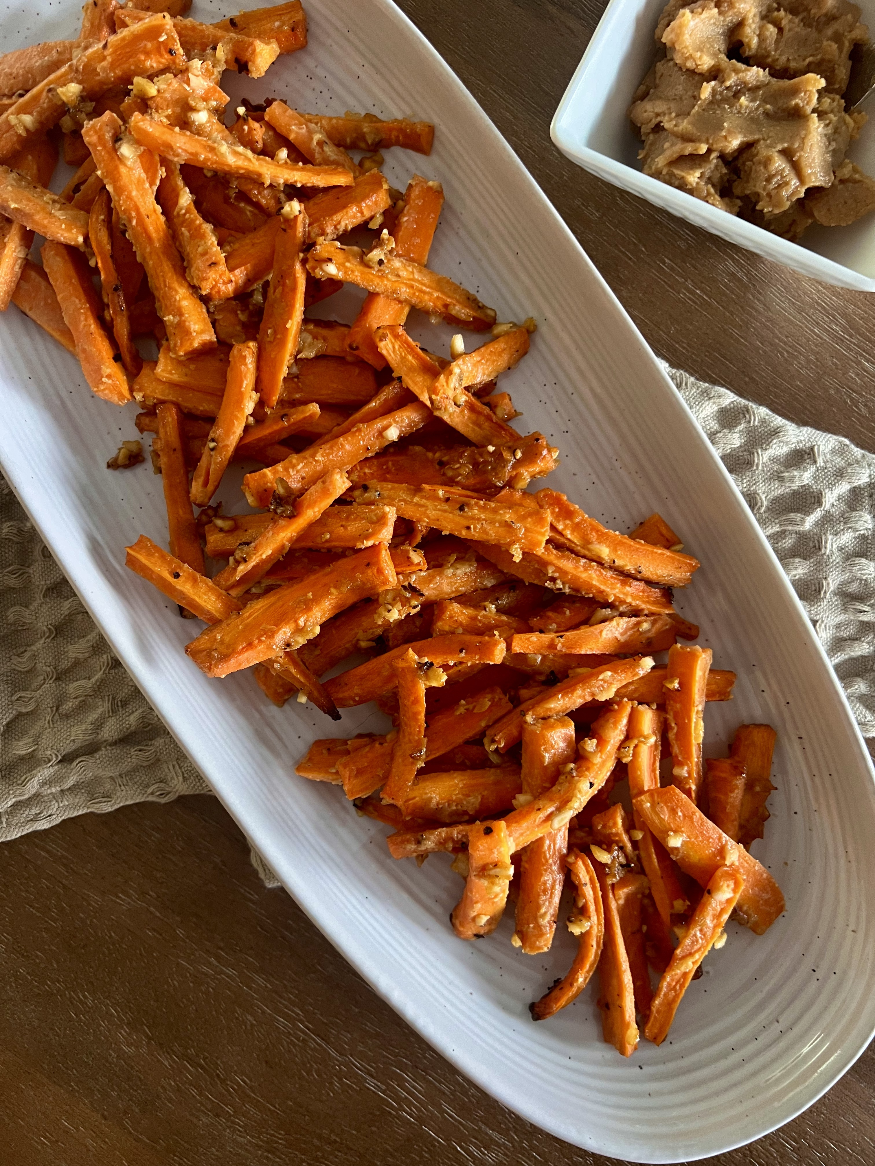 Roasted Miso Carrots